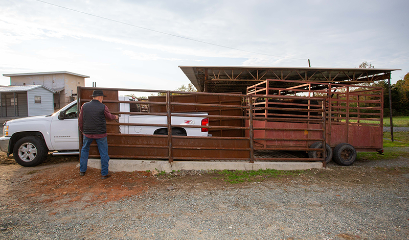 Barn/Unloading Area