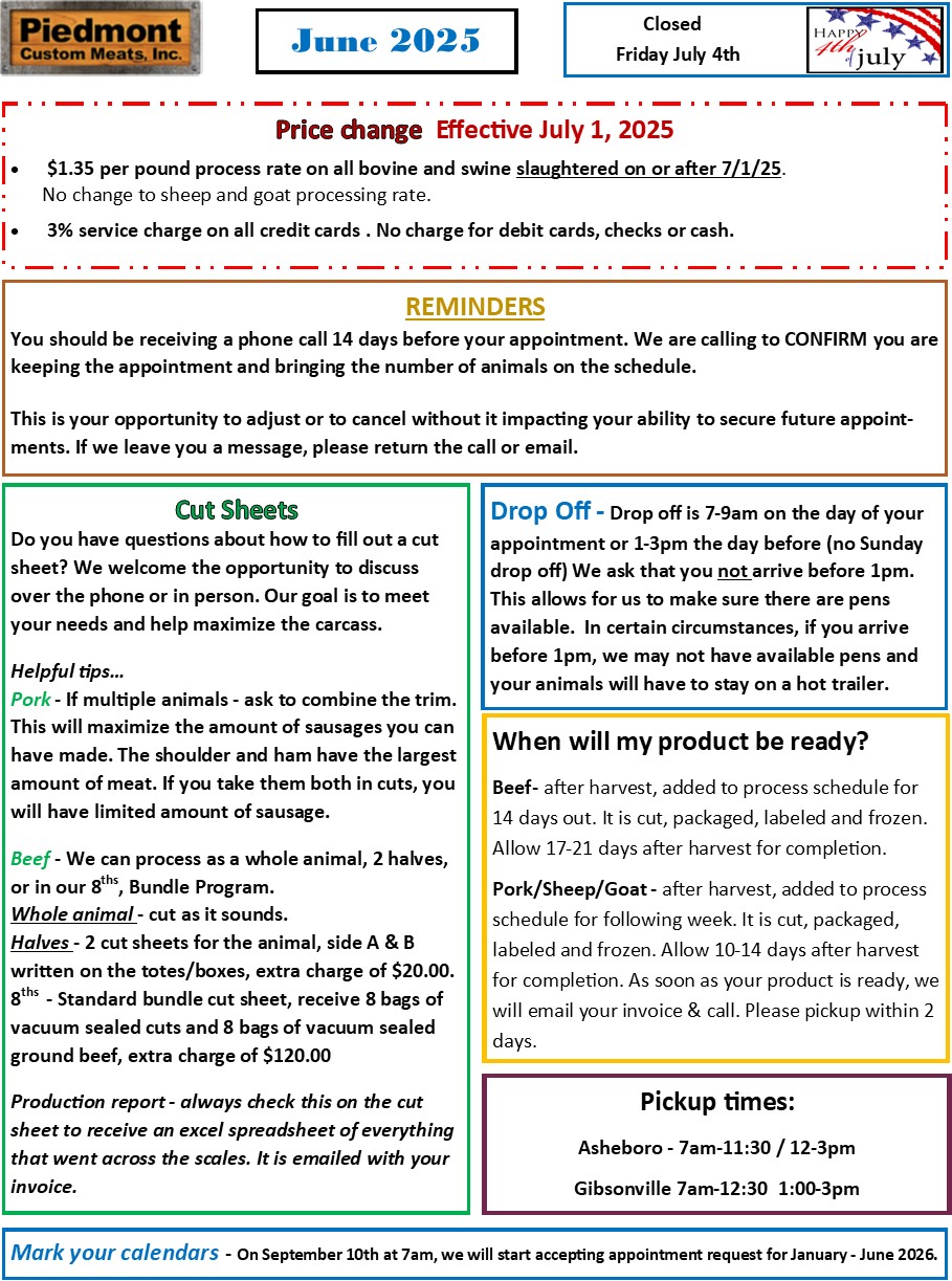 June 2025 Newsletter